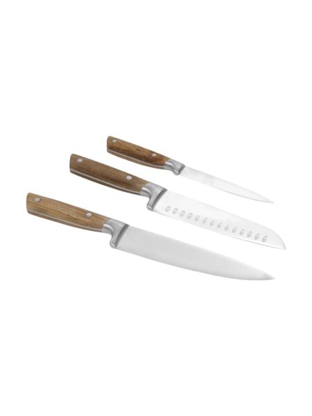 Knivset återvunnet stål