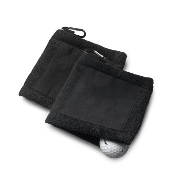 Golfboll & klubbhanduk