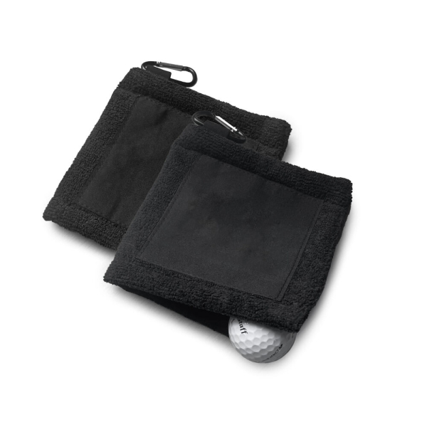 Golfboll & klubbhanduk